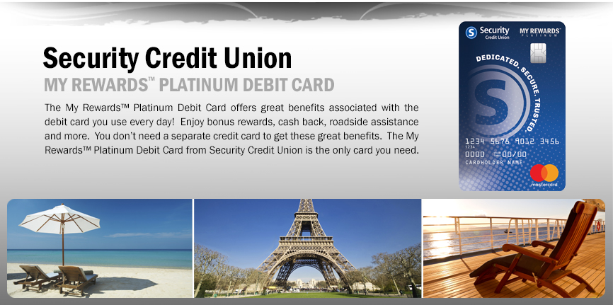 My Rewards&reg; Platinum Debit Card